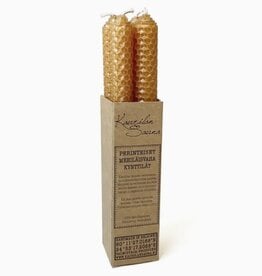 KAURILAN SAUNA Bienenwachs Kerzen Amber 4er Set