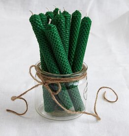 KAURILAN SAUNA Beeswax Candle Set Green