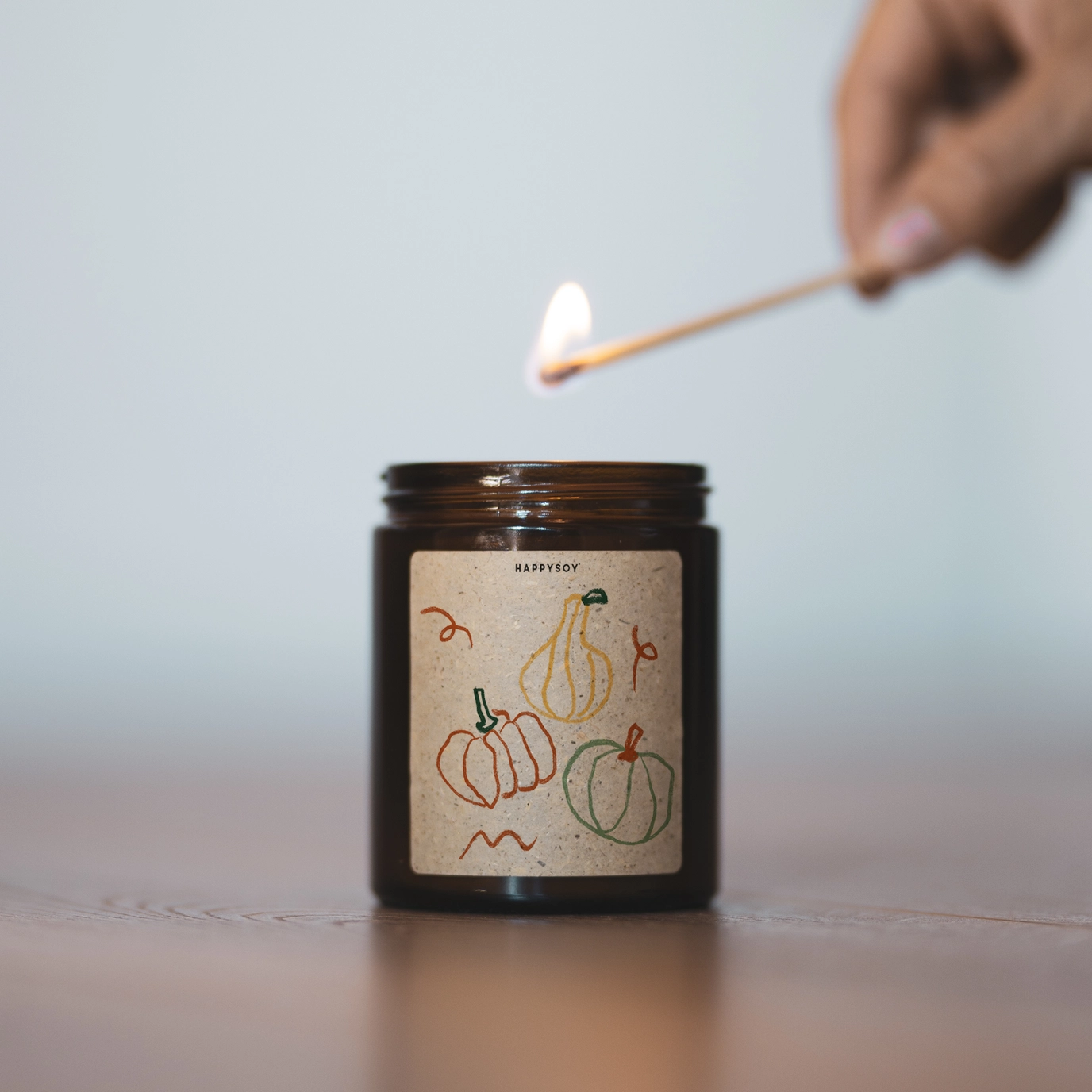 HAPPYSOY Scented candle – Pumpkins
