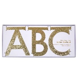 Letterbanner goud