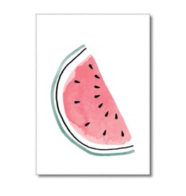 Mini kaartje watermeloen