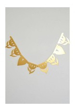 Letterbanner extra goud