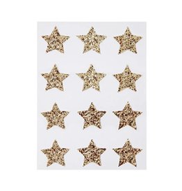 Stickervel glitter ster