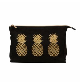 Toiletzak ananas goud