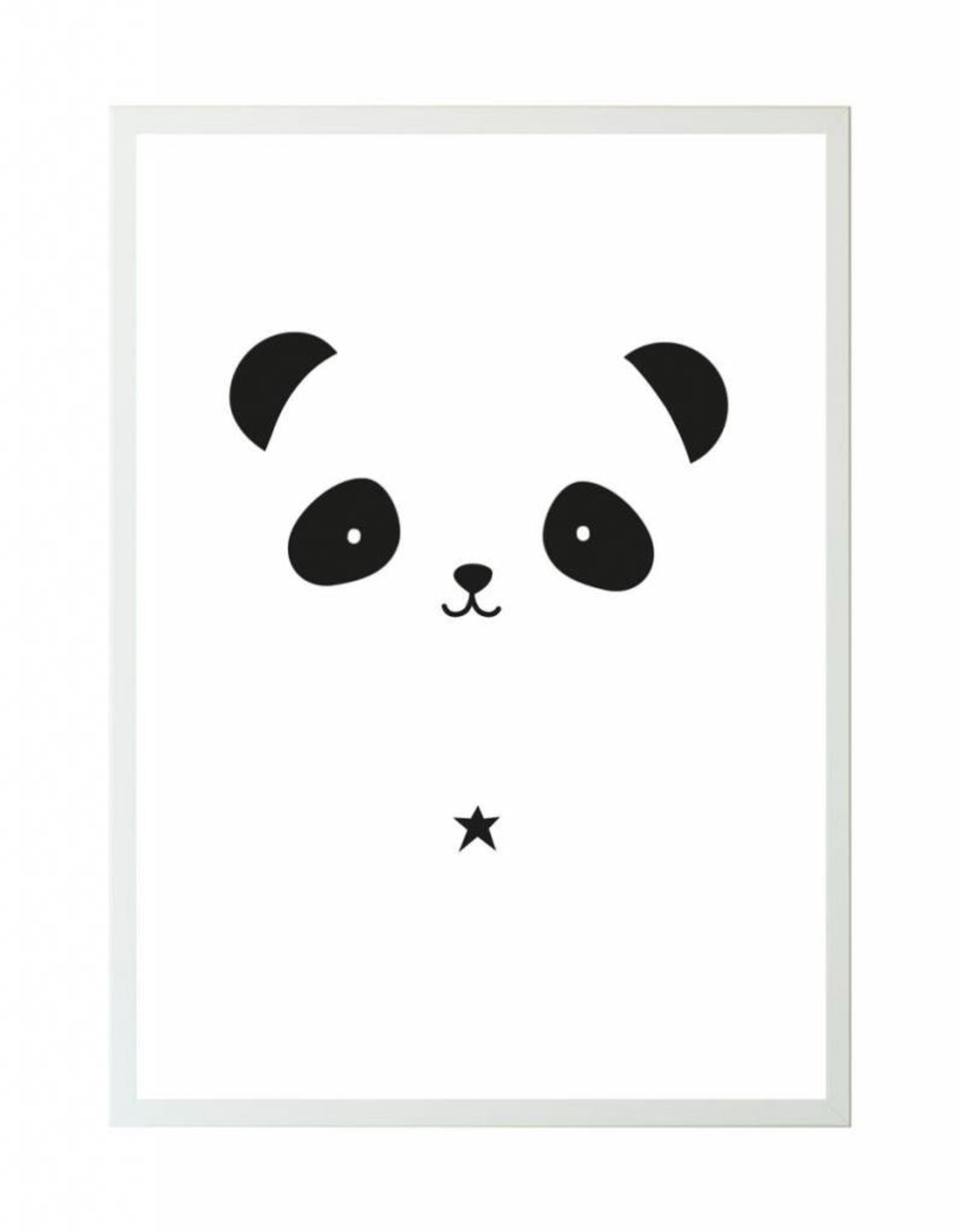 Poster 50x70 panda