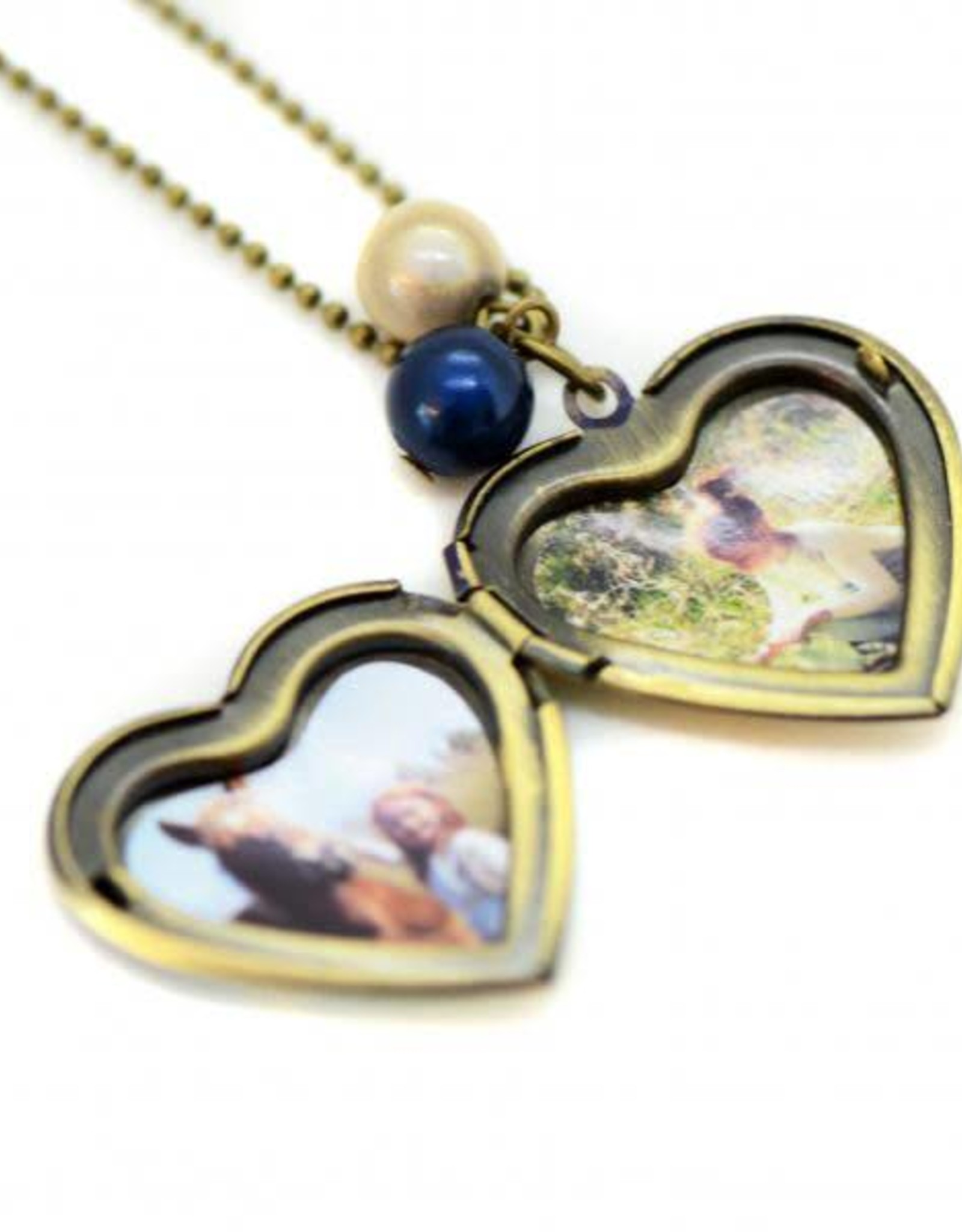 Locket hart vogels