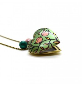 Locket hart vogels