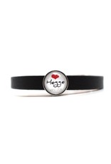 Perso lederen armbandje fijn