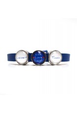 Perso lederen armbandje fijn