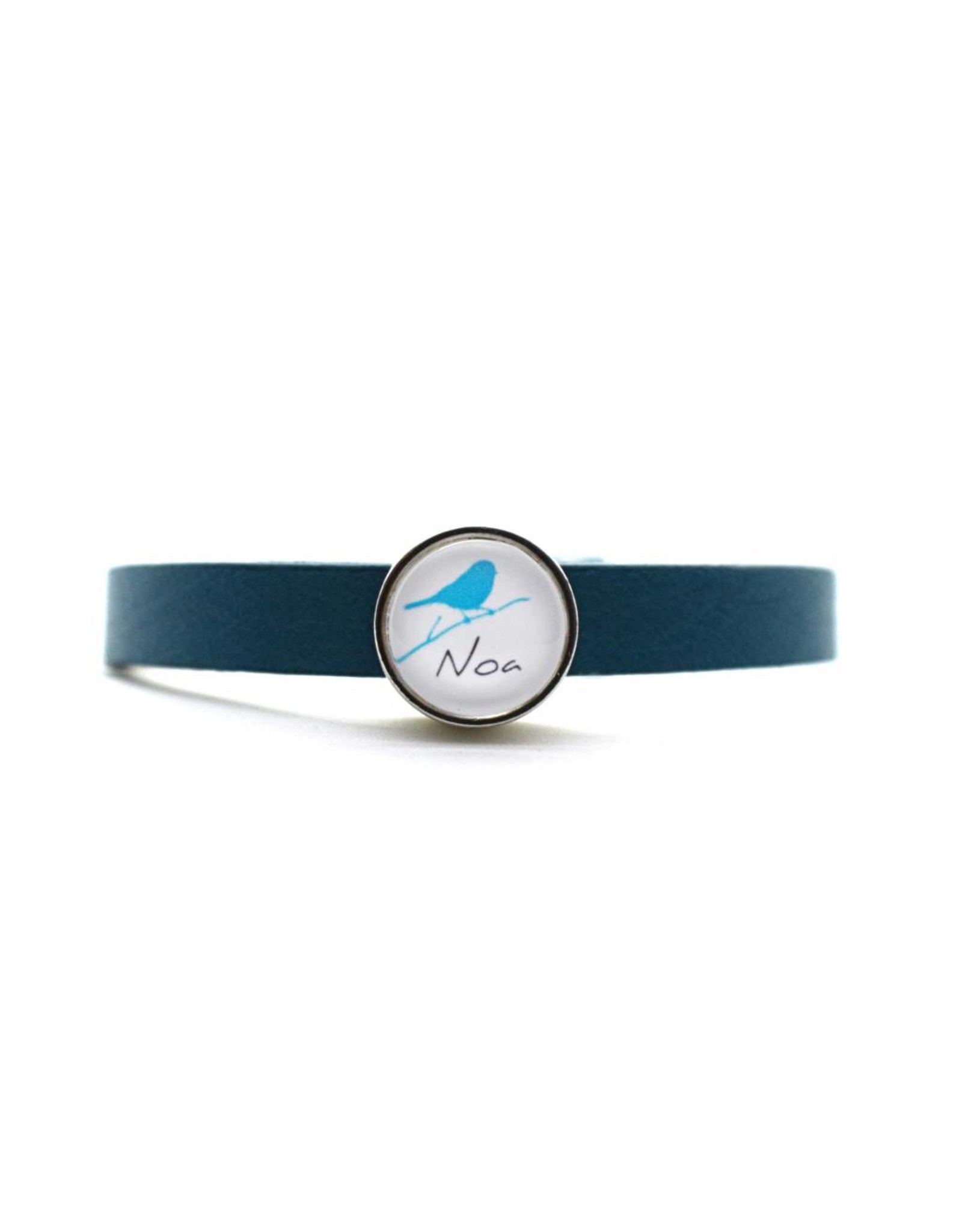 Perso lederen armbandje fijn