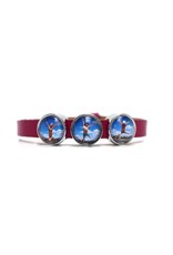 Perso lederen armbandje fijn