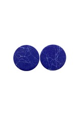 oorbEllen stekers plat 20mm marmer blauw