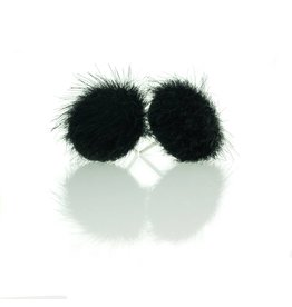 Stekers faux fur zwart