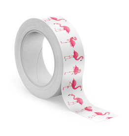 Washi tape flamingo
