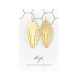 Hangers goudkleurig blad vol