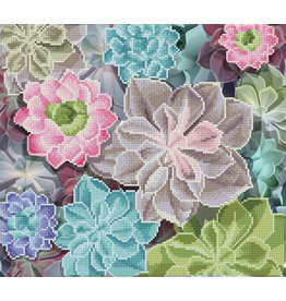 Diamond Dotz vetplanten 37x42cm