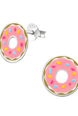 Stekertjes zilver donut