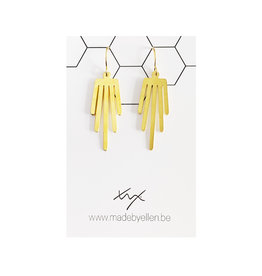 Hangers goudkleurig grafisch 5