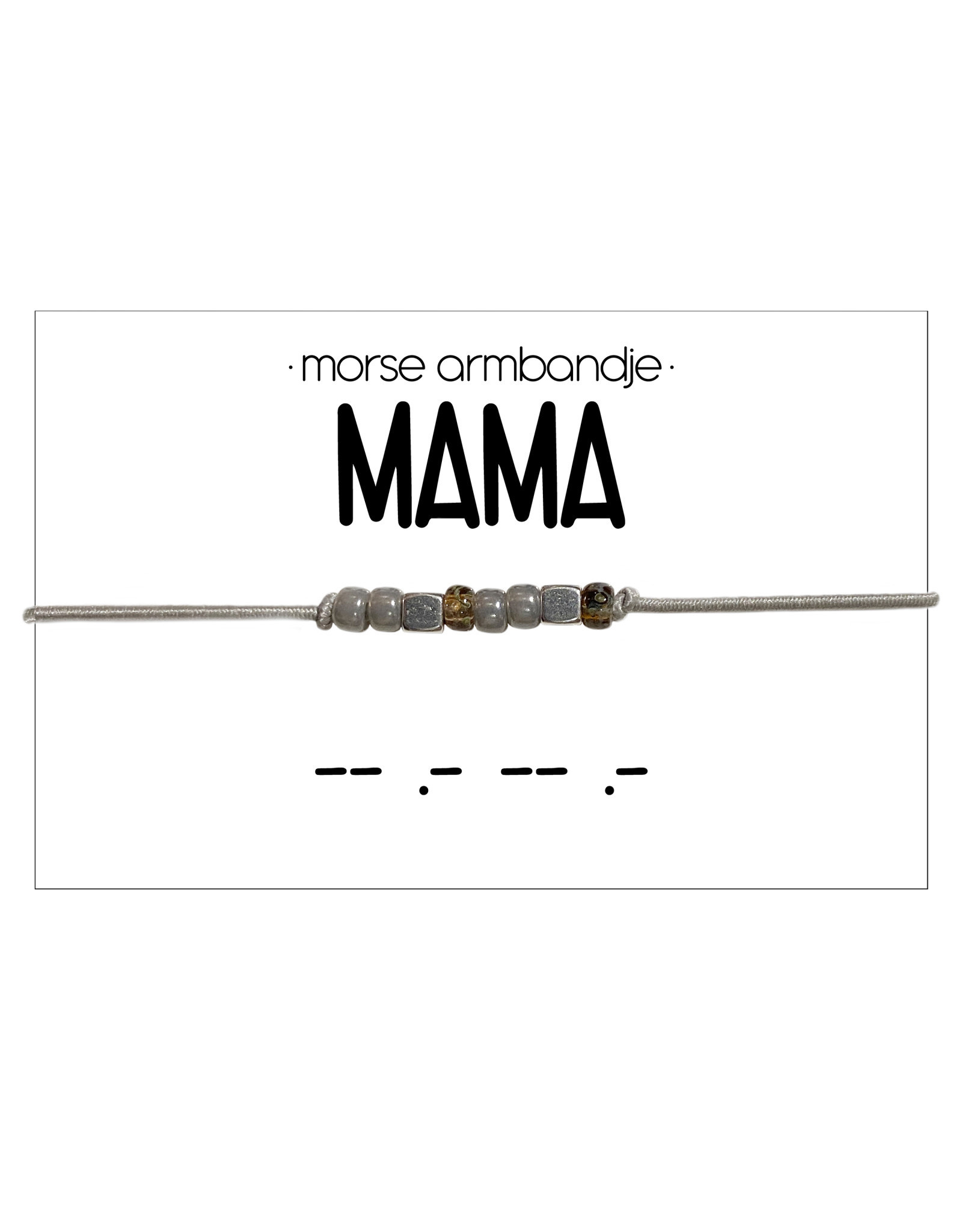 Armbandje morse MAMA