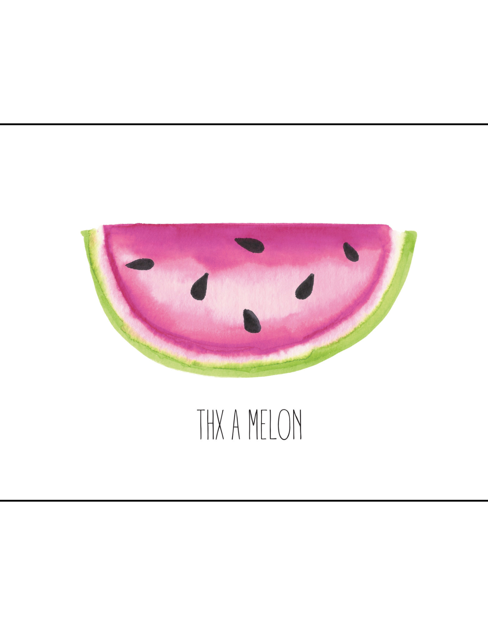 Postkaart THX a melon N