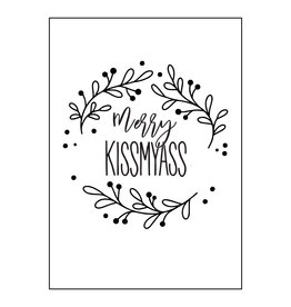 Postkaart Merry Kissmyass N