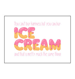 Postkaart Ice cream
