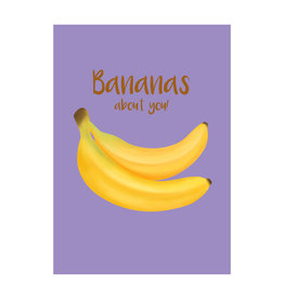 Postkaart Bananas about you N