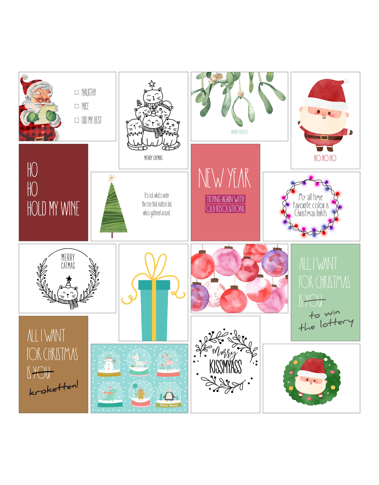 Set kerst & nieuw