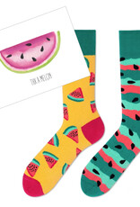 SET sokken & postkaart watermeloen