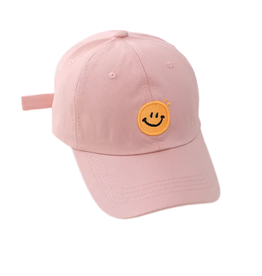 Pet smiley roze kind