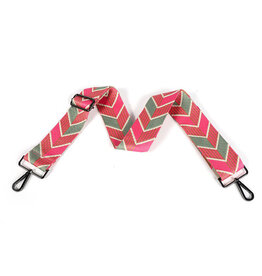 Brede riem pijl fuchsia