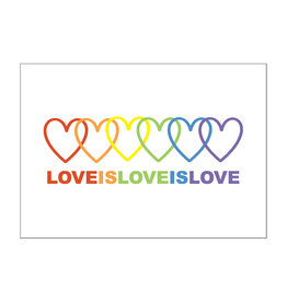 Postkaart Love is love is love N