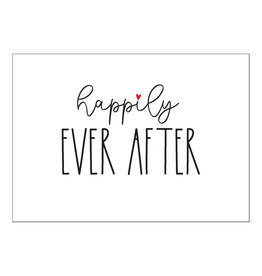 Postkaart Happily Ever After N