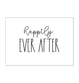 Postkaart Happily Ever After N