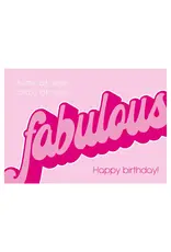 Postkaart Fabulous happy birthday N