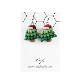 Hangers resin kerstboom muts