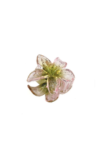 Clip bloem mini glitter groen