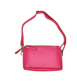 Heuptas leder fuchsia