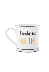 Tas goudfolie I woke up like this