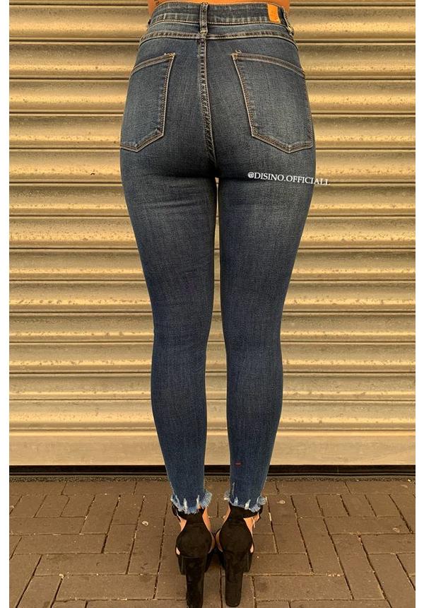 QUEEN HEARTS JEANS - MEDIUM BLUE - PERFECT SUPER HIGH WAIST - 9171