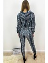 GREY - PREMIUM QUALITY SNAKE LOUNGE SET