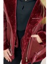 BURGUNDY - PREMIUM QUALITY LAMMY COAT