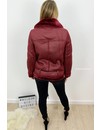 BURGUNDY - PREMIUM QUALITY LAMMY COAT