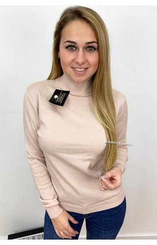 GLITTERLY BLUSH - 'PERSISTENCE' - SOFT TOUCH NUDE COL TOP GLITTERLY BLUSH - 'PERSISTENCE' - SOFT TOUCH NUDE COL TOP