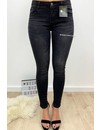 DARK GREY - BASIC SUPER STRETCH SKINNY JEANS - 042