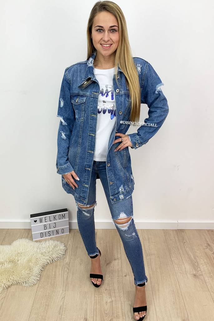 oversized spijkerjasje