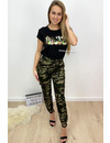 ARMY - 'BROOKE' - CAMO CARGO PANTS