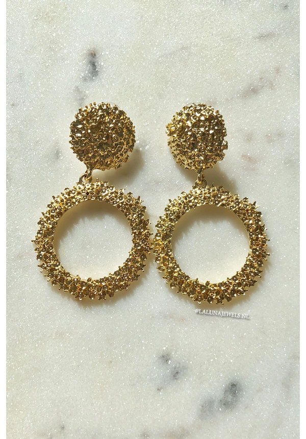 GOLD - STONE ISLAND EARRINGS