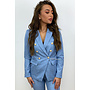 BLUE - 'DIANA' - PREMIUM QUALITY GOLD BUTTON BLAZER