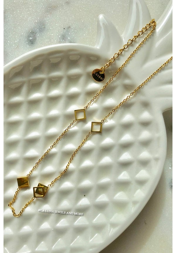 GOLD - LITTLE TRIANGLE NECKLACE